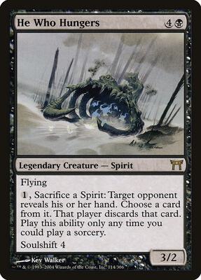 He Who Hungers card from Champions of Kamigawa