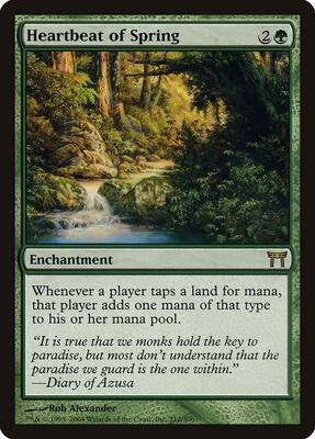 Heartbeat of Spring card from Champions of Kamigawa