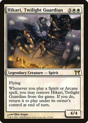 Hikari, Twilight Guardian card from Champions of Kamigawa