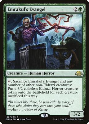 Emrakul's Evangel card from Eldritch Moon
