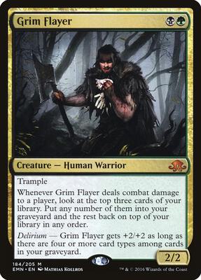 Grim Flayer card from Eldritch Moon