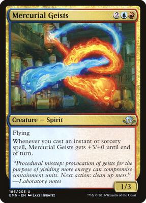 Mercurial Geists card from Eldritch Moon