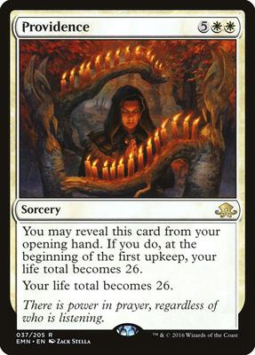 Providence card from Eldritch Moon