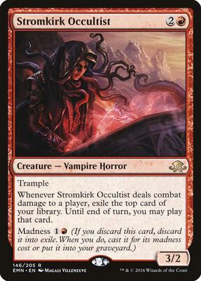 Stromkirk Occultist card from Eldritch Moon
