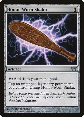 Honor-Worn Shaku card from Champions of Kamigawa