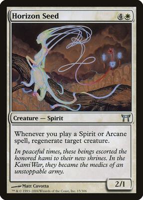 Horizon Seed card from Champions of Kamigawa