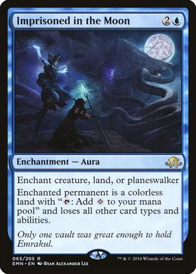 Imprisoned in the Moon card from Eldritch Moon