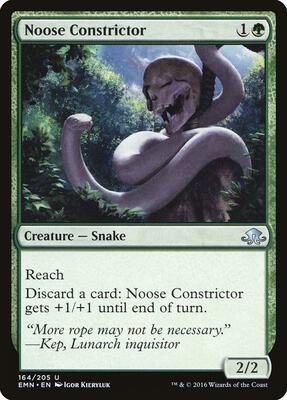Noose Constrictor card from Eldritch Moon