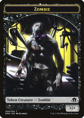 Zombie Token (006) card from Eldritch Moon