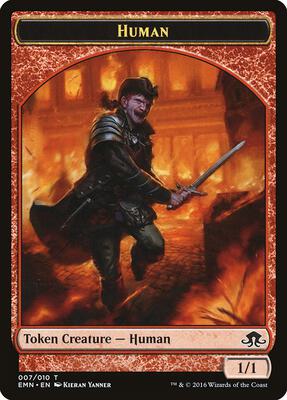 Human Token card from Eldritch Moon