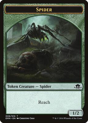 Spider Token card from Eldritch Moon