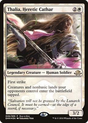 Thalia, Heretic Cathar card from Buy-A-Box Promos