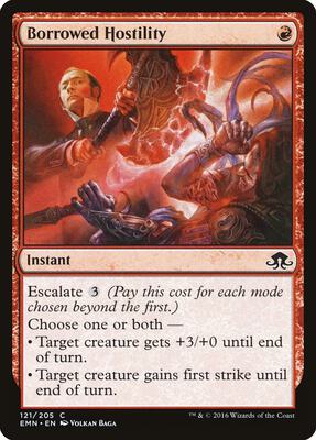 Borrowed Hostility card from Eldritch Moon
