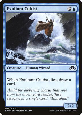 Exultant Cultist card from Eldritch Moon