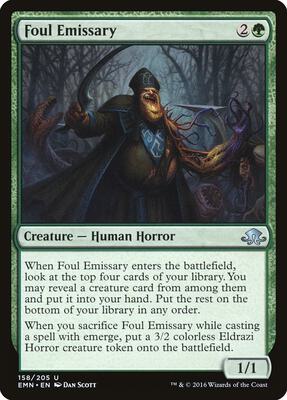 Foul Emissary card from Eldritch Moon