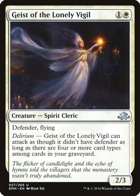 Geist of the Lonely Vigil card from Eldritch Moon