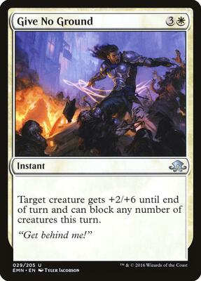 Give No Ground card from Eldritch Moon
