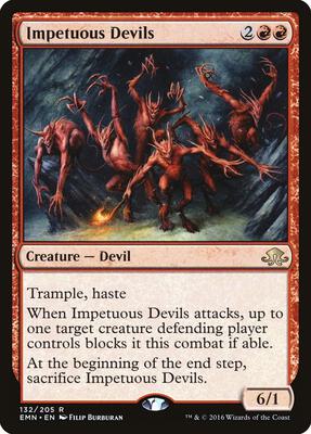 Impetuous Devils card from Eldritch Moon