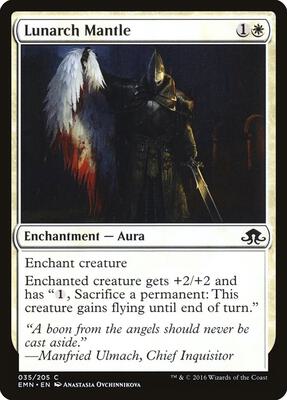 Lunarch Mantle card from Eldritch Moon
