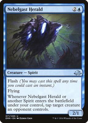 Nebelgast Herald card from Eldritch Moon