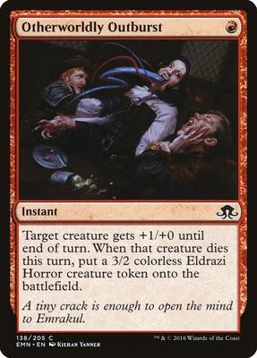 Otherworldly Outburst card from Eldritch Moon