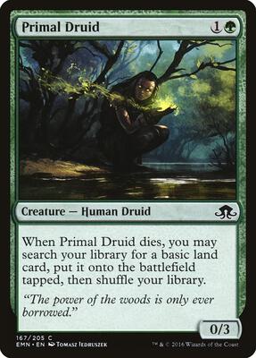 Primal Druid card from Eldritch Moon