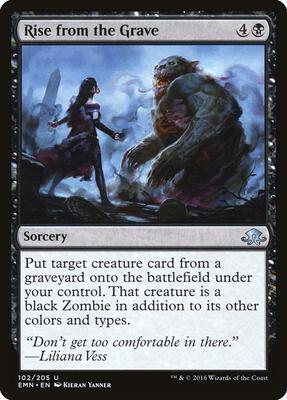 Rise from the Grave card from Eldritch Moon
