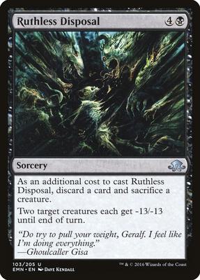Ruthless Disposal card from Eldritch Moon