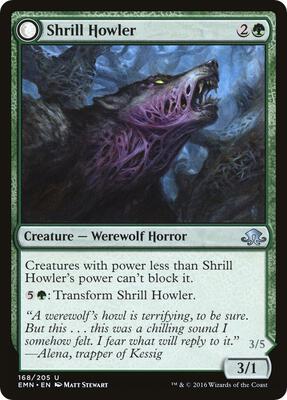 Shrill Howler card from Eldritch Moon