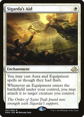 Sigarda's Aid card from Eldritch Moon