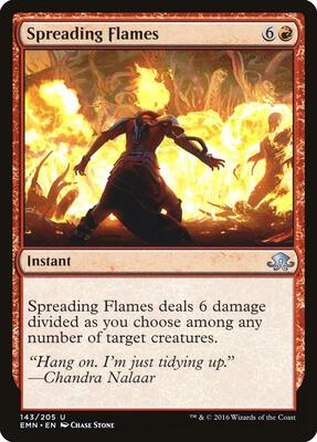 Spreading Flames card from Eldritch Moon