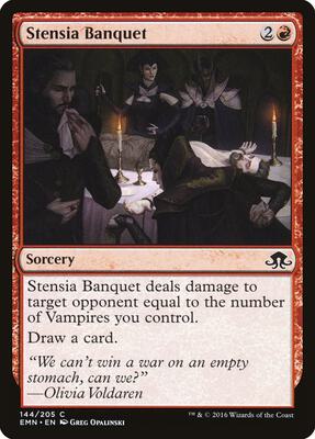 Stensia Banquet card from Eldritch Moon