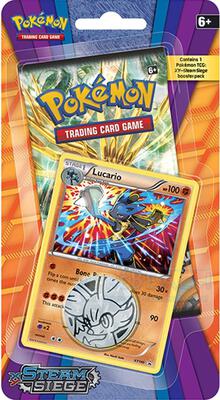 Steam Siege Single Pack Blister [Lucario] card from XY - Steam Siege