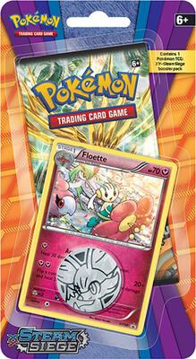 Steam Siege Single Pack Blister [Floette] card from XY - Steam Siege