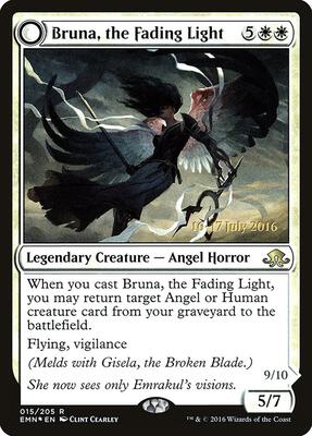 Bruna, the Fading Light card from Prerelease Cards