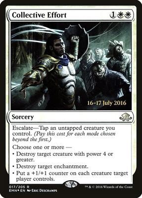Collective Effort card from Prerelease Cards