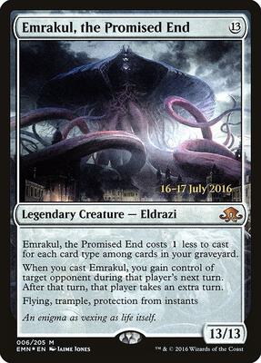 Emrakul, the Promised End card from Prerelease Cards