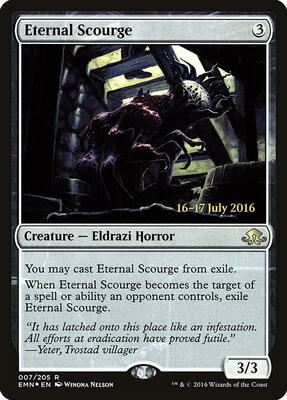 Eternal Scourge card from Prerelease Cards