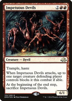 Impetuous Devils card from Prerelease Cards