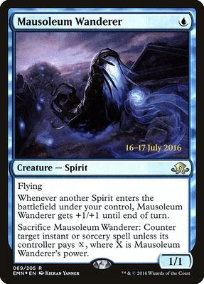 Mausoleum Wanderer card from Prerelease Cards