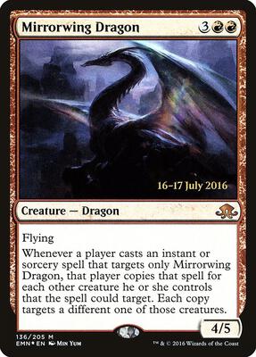 Mirrorwing Dragon card from Prerelease Cards