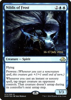 Niblis of Frost card from Prerelease Cards