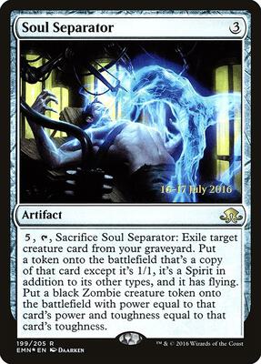 Soul Separator card from Prerelease Cards