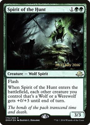 Spirit of the Hunt card from Prerelease Cards