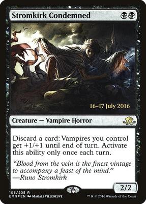 Stromkirk Condemned card from Prerelease Cards