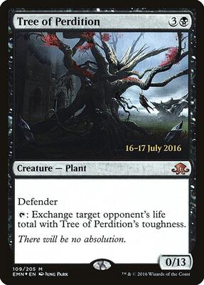Tree of Perdition card from Prerelease Cards
