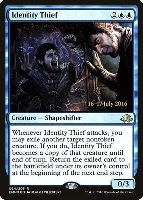 Identity Thief card from Prerelease Cards