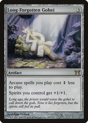 Long-Forgotten Gohei card from Champions of Kamigawa