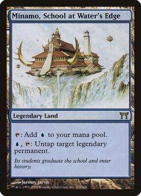 Minamo, School at Water's Edge card from Champions of Kamigawa