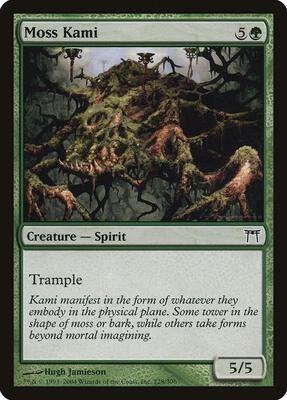 Moss Kami card from Champions of Kamigawa